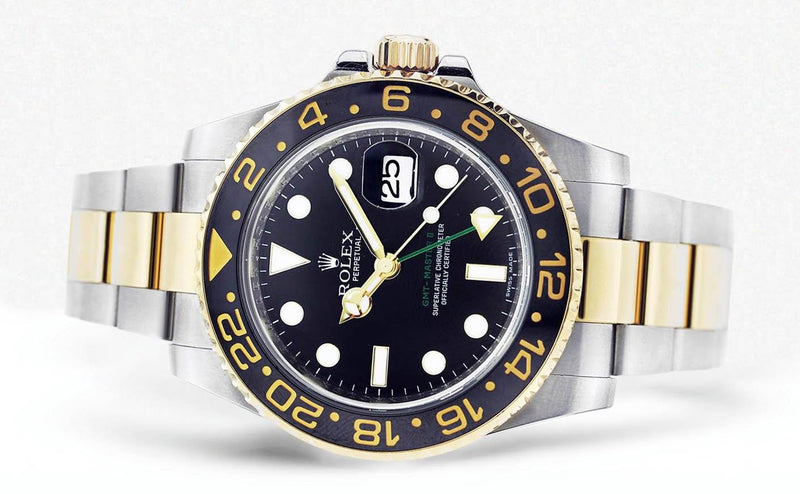 Rolex Gmt Master 2  | 18K Yellow Gold | 40 Mm