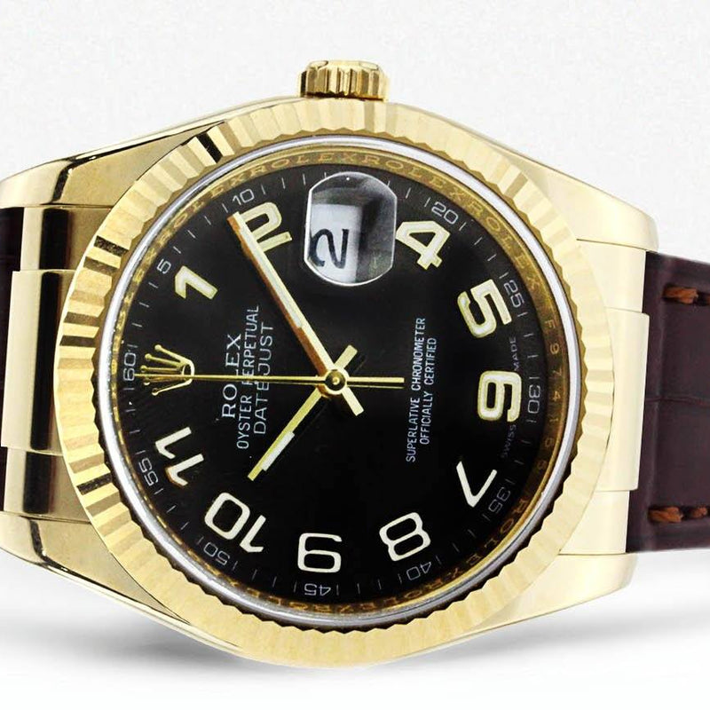 Rolex Datejust | 18K Yellow Gold | 36 Mm