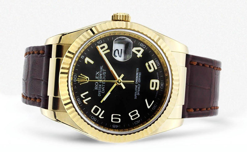 Rolex Datejust | 18K Yellow Gold | 36 Mm