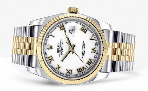 Rolex Datejust | 18K Yellow Gold | 36 Mm
