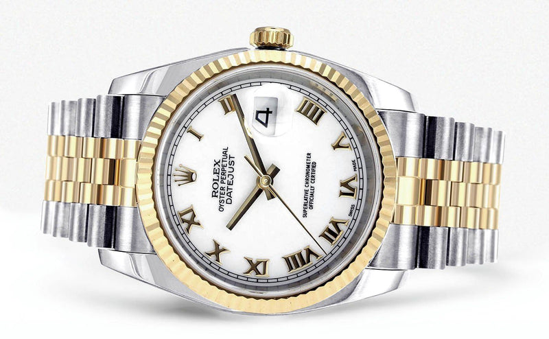 Rolex Datejust | 18K Yellow Gold | 36 Mm