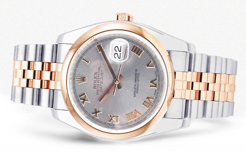 Rolex Datejust | 18K Pink Gold | 36 Mm