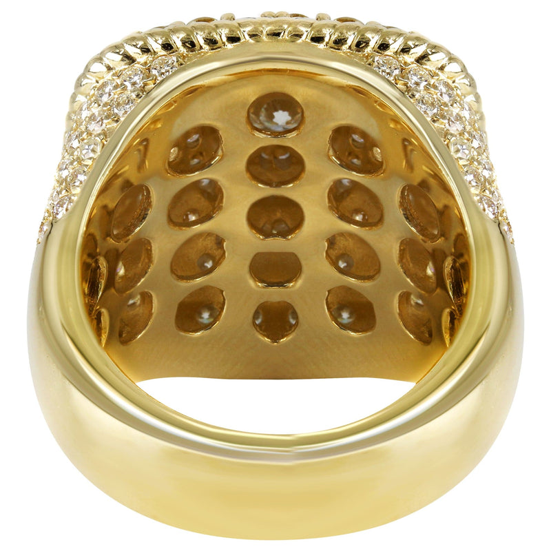 Mens Diamond Pinky Ring  | 4.93 Carats | 21.7 Grams