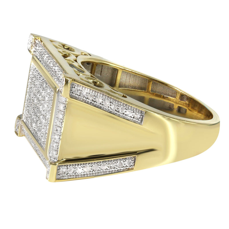 Mens Diamond Pinky Ring  | 0.72 Carats | 8.7 Grams