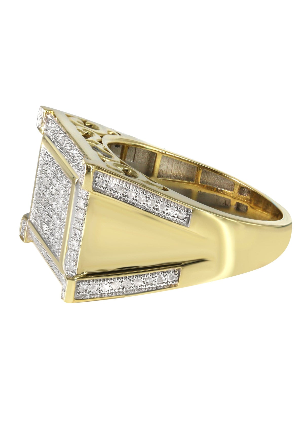 Mens Diamond Pinky Ring  | 0.72 Carats | 8.7 Grams