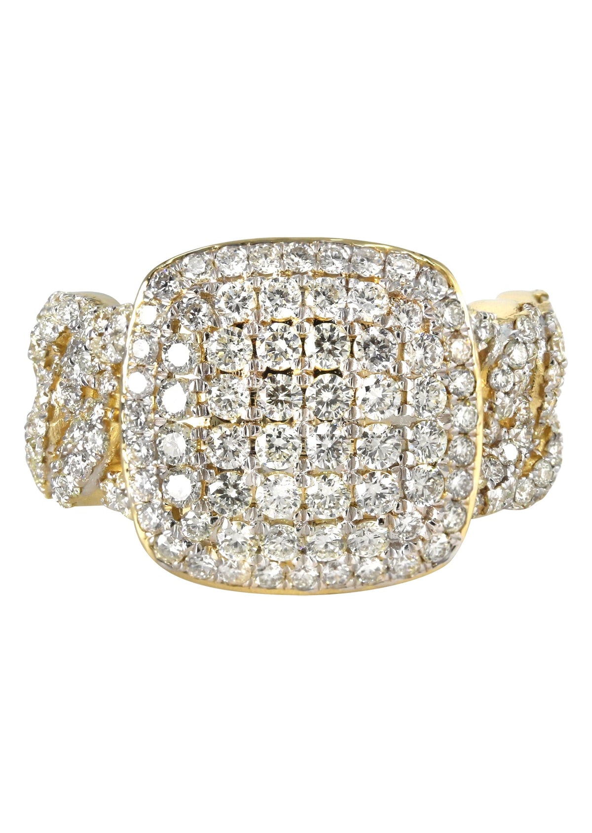 Mens Diamond Pinky Ring  | 3.65 Carats | 11.3 Grams