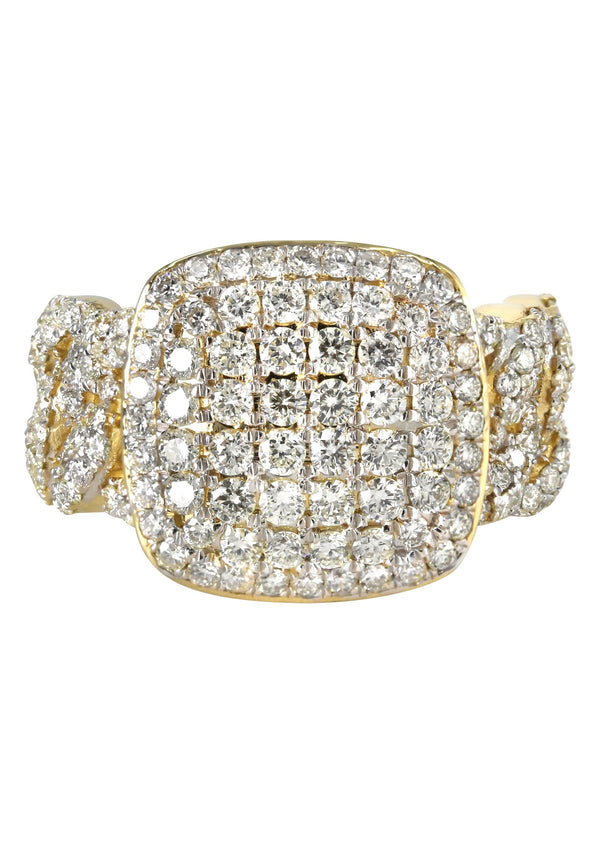 Mens Diamond Pinky Ring  | 3.65 Carats | 11.3 Grams