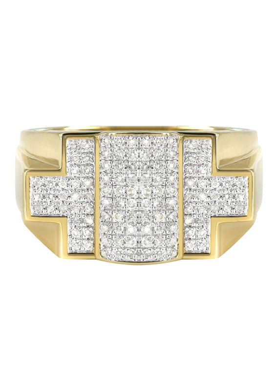 Mens Diamond  Ring | 0.69 Carats | 7.5 Grams