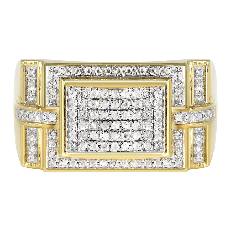 Mens Diamond Pinky Ring  | 0.55 Carats | 7.5 Grams