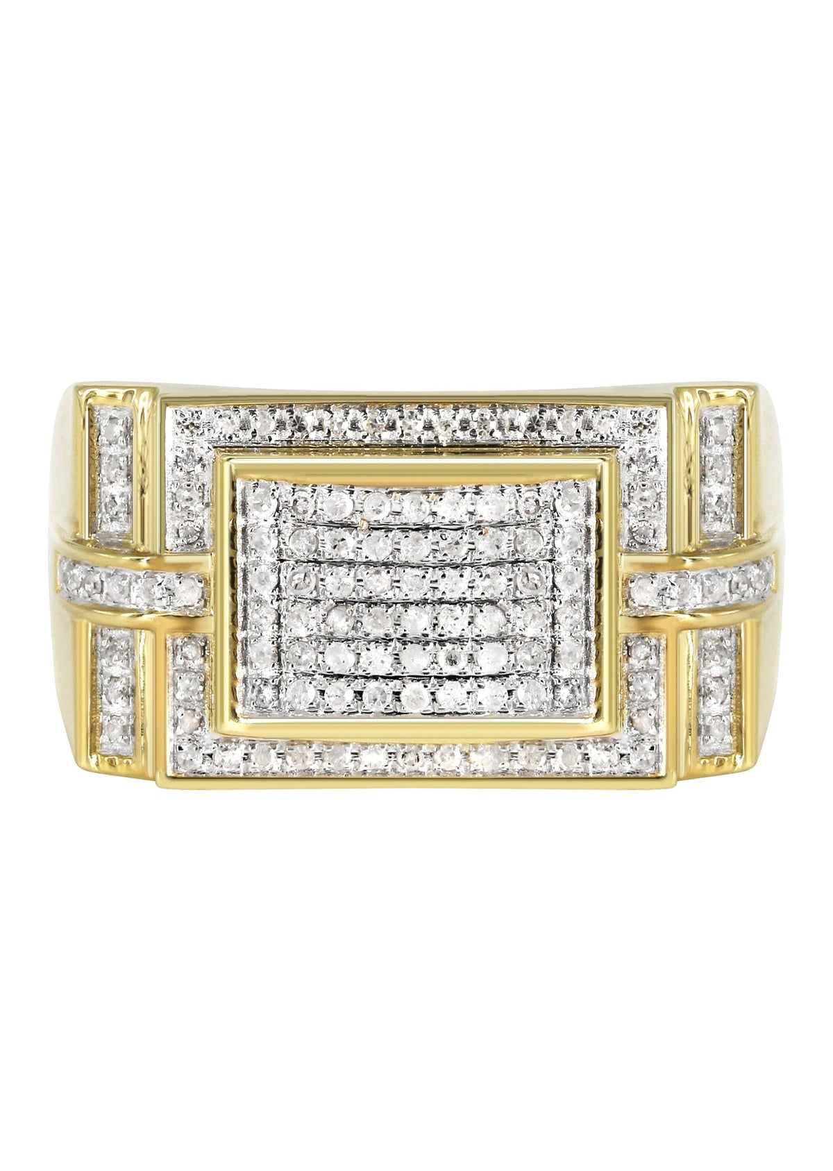 Mens Diamond Pinky Ring  | 0.55 Carats | 7.5 Grams