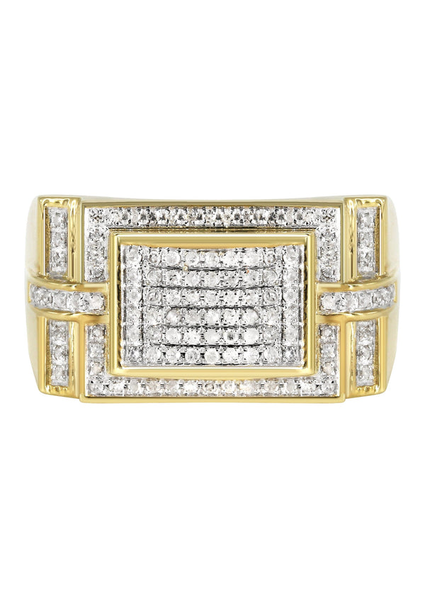 Mens Diamond Pinky Ring  | 0.55 Carats | 7.5 Grams