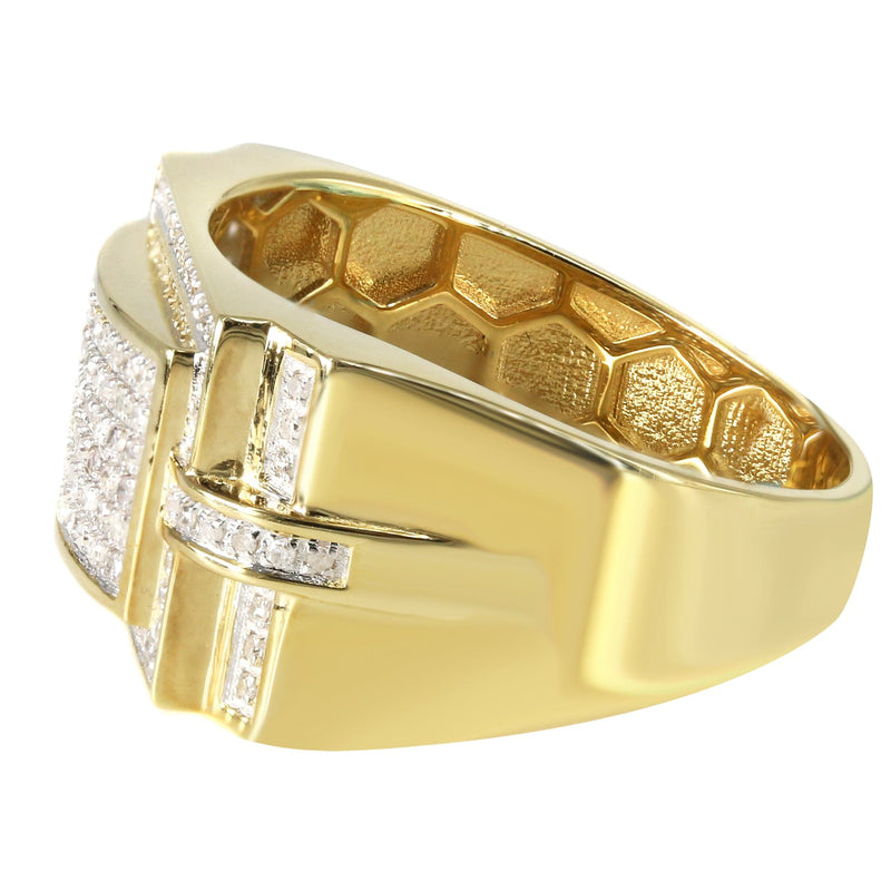 Mens Diamond Pinky Ring  | 0.55 Carats | 7.5 Grams