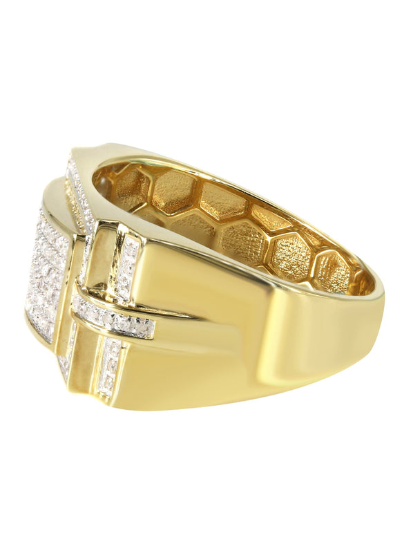 Mens Diamond Pinky Ring  | 0.55 Carats | 7.5 Grams