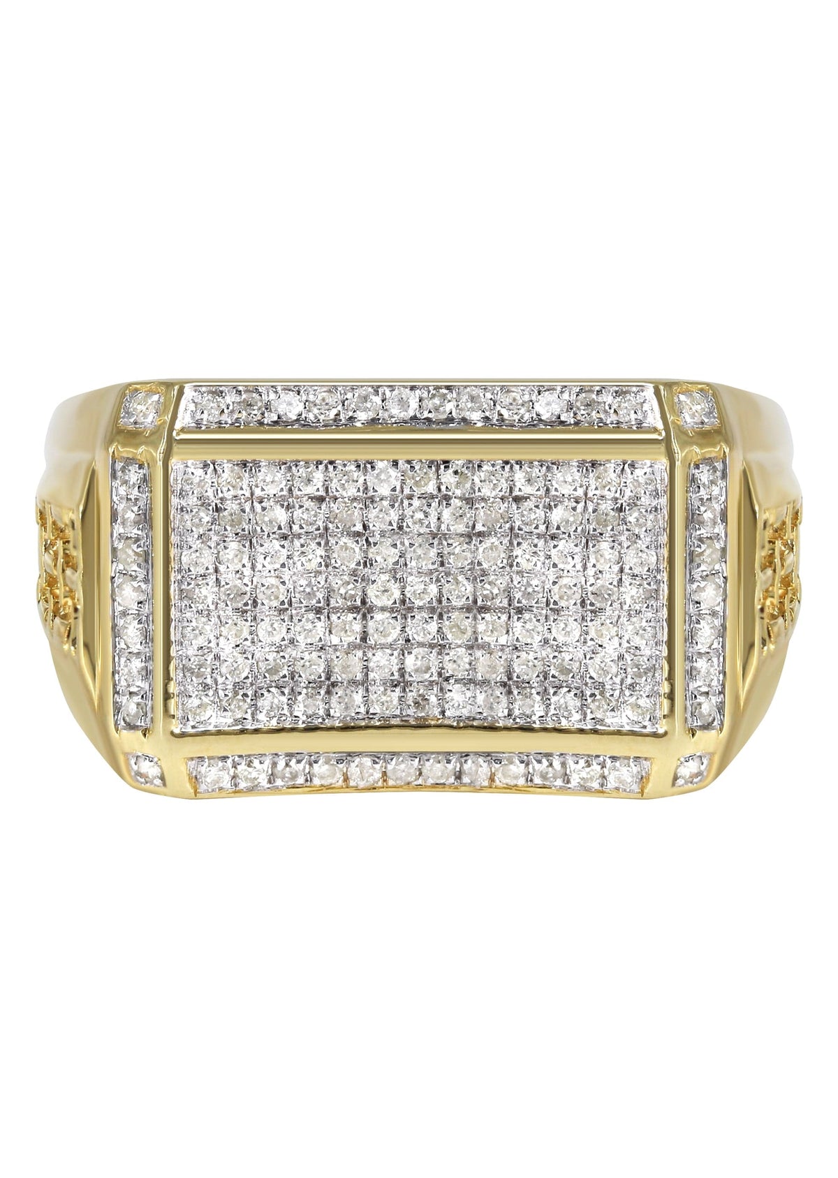 Mens  Diamond  Ring | 0.77 Carats | 7.5 Grams