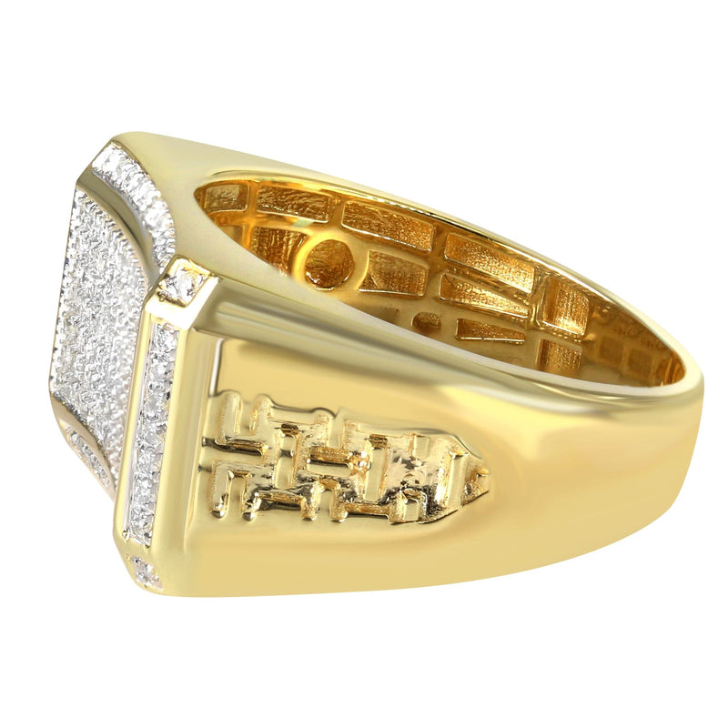 Mens  Diamond  Ring | 0.77 Carats | 7.5 Grams