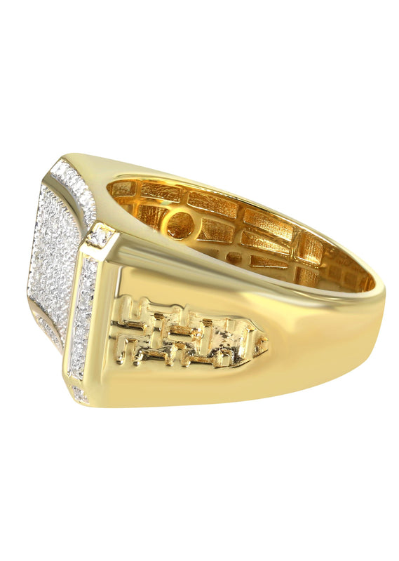 Mens  Diamond  Ring | 0.77 Carats | 7.5 Grams