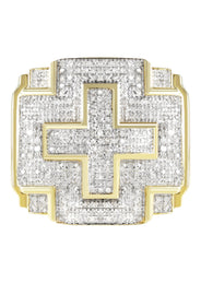 Mens Diamond  Ring | 1.18 Carats | 9.1 Grams
