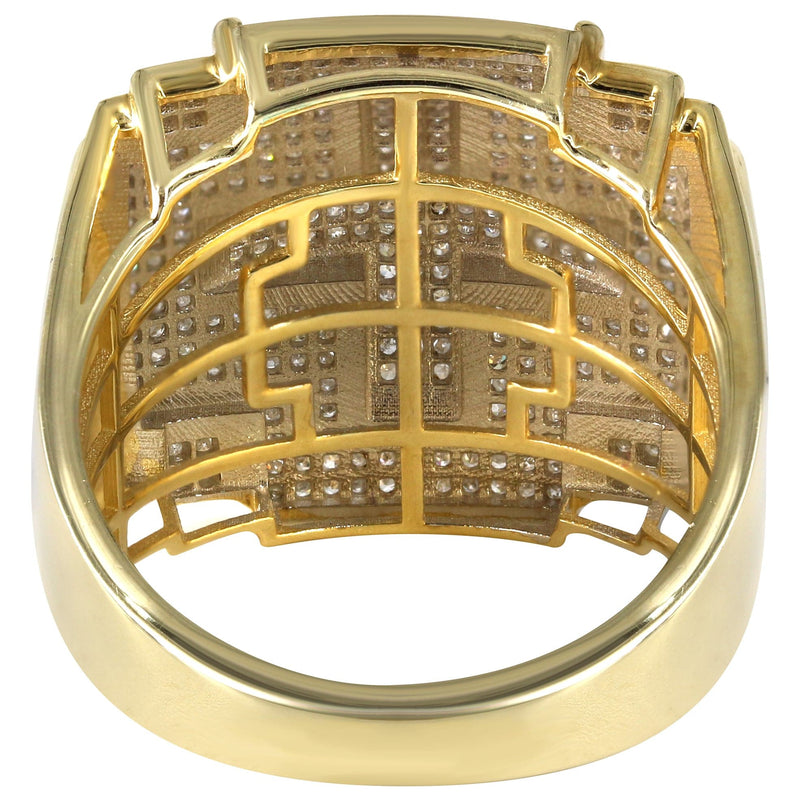 Mens Diamond  Ring | 1.18 Carats | 9.1 Grams