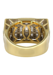 Mens Baguette Diamond Pinky Ring  | 1.76 Carats | 10.5 Grams