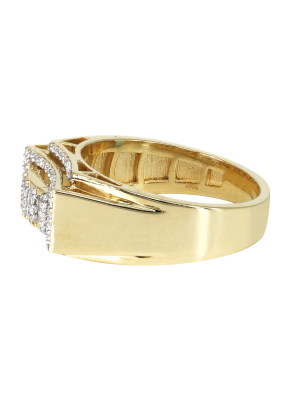 Mens Diamond  Ring | 0.47 Carats | 7.1 Grams