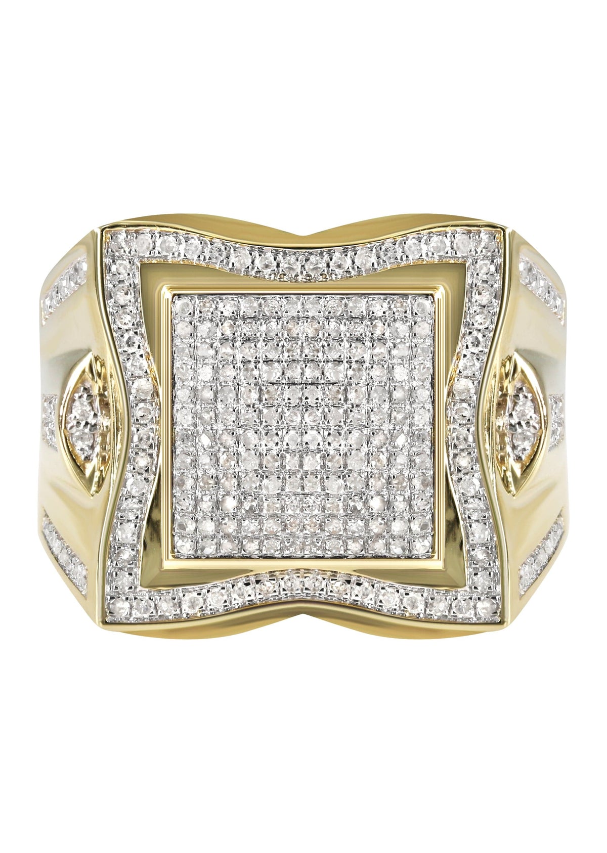 Mens Diamond  Ring | 1.02 Carats | 8.3 Grams