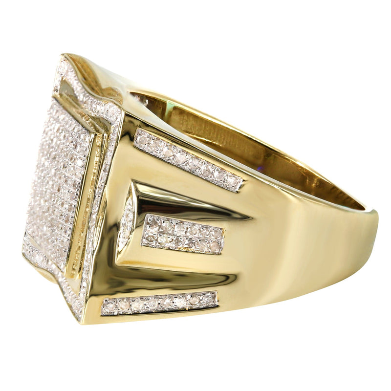 Mens Diamond  Ring | 1.02 Carats | 8.3 Grams