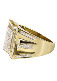 Mens Diamond  Ring | 1.02 Carats | 8.3 Grams