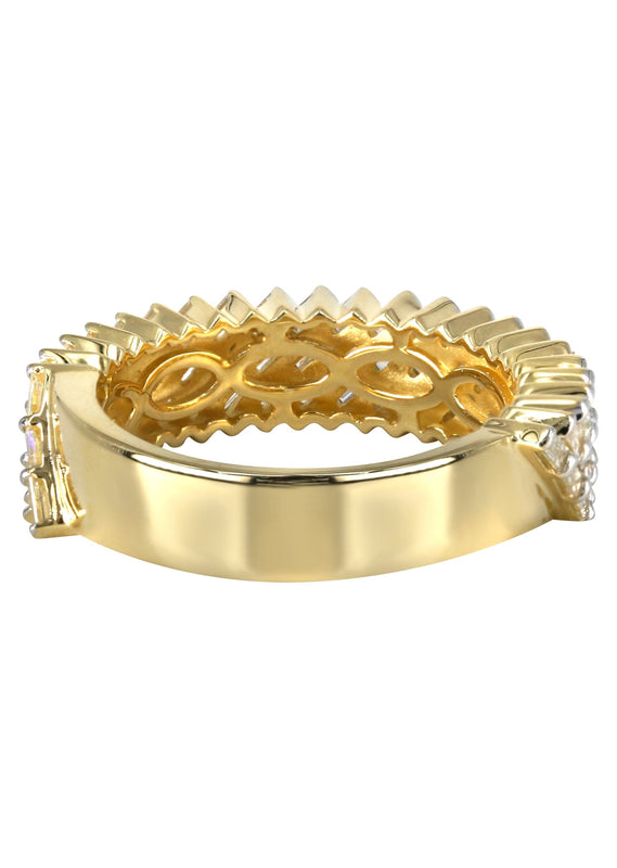 Mens Baguette Diamond Pinky Ring  | 1.87 Carats | 8.3 Grams