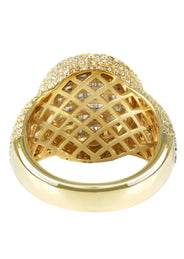 Mens Baguette Diamond Pinky Ring  | 4.4 Carats | 9.7 Grams