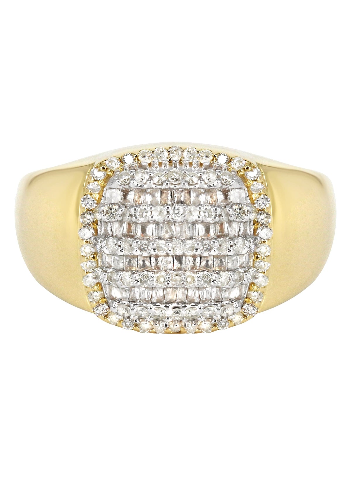 Mens Diamond  Ring | 0.78 Carats | 9.5 Grams