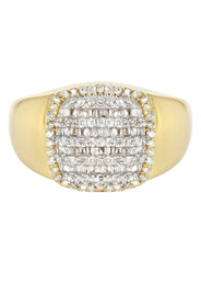 Mens Diamond  Ring | 0.78 Carats | 9.5 Grams