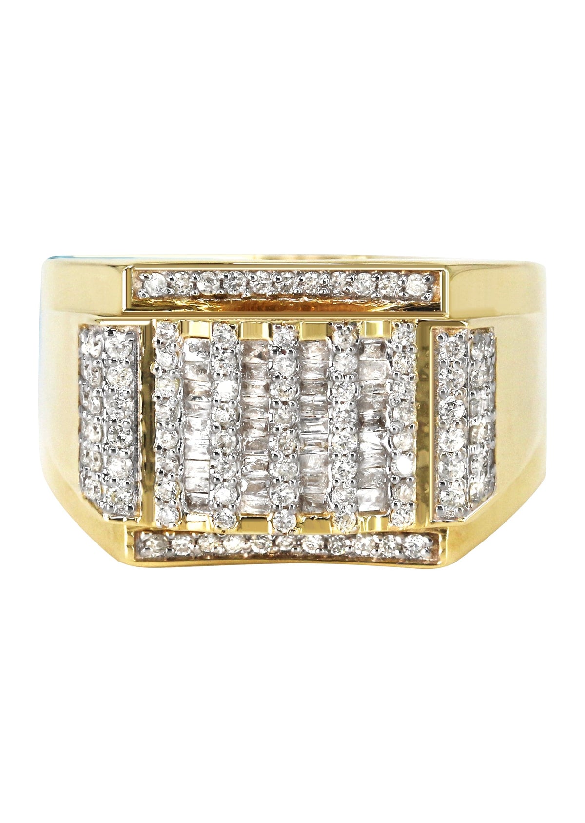 Mens Diamond  Ring | 0.94 Carats | 10 Grams