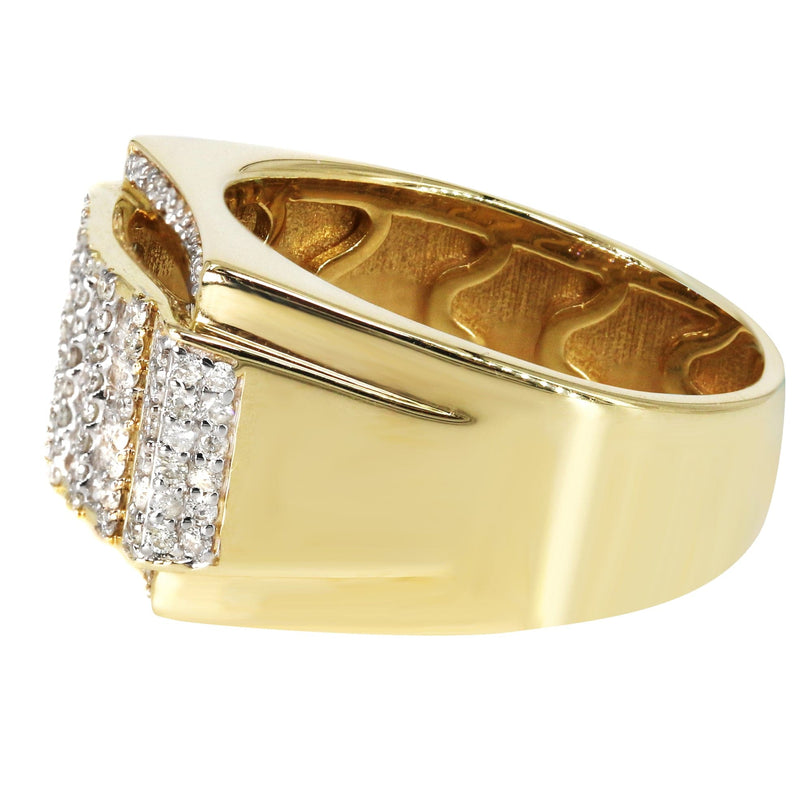 Mens Diamond  Ring | 0.94 Carats | 10 Grams