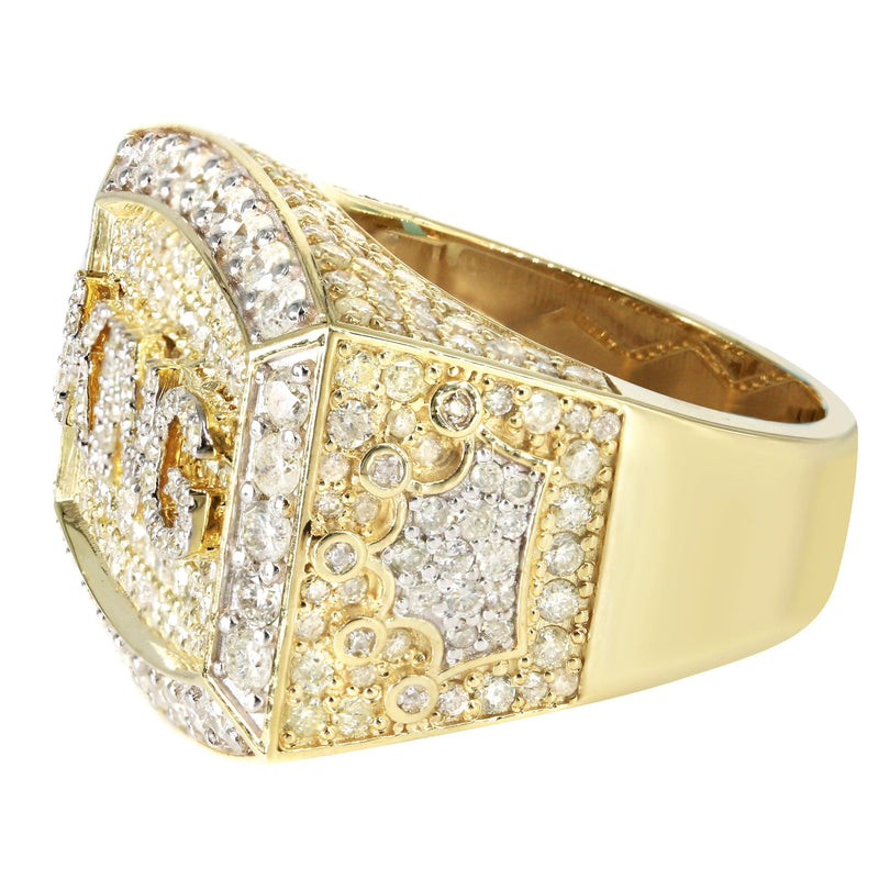 Mens Diamond Pinky Ring  | 5.21 Carats | 14 Grams