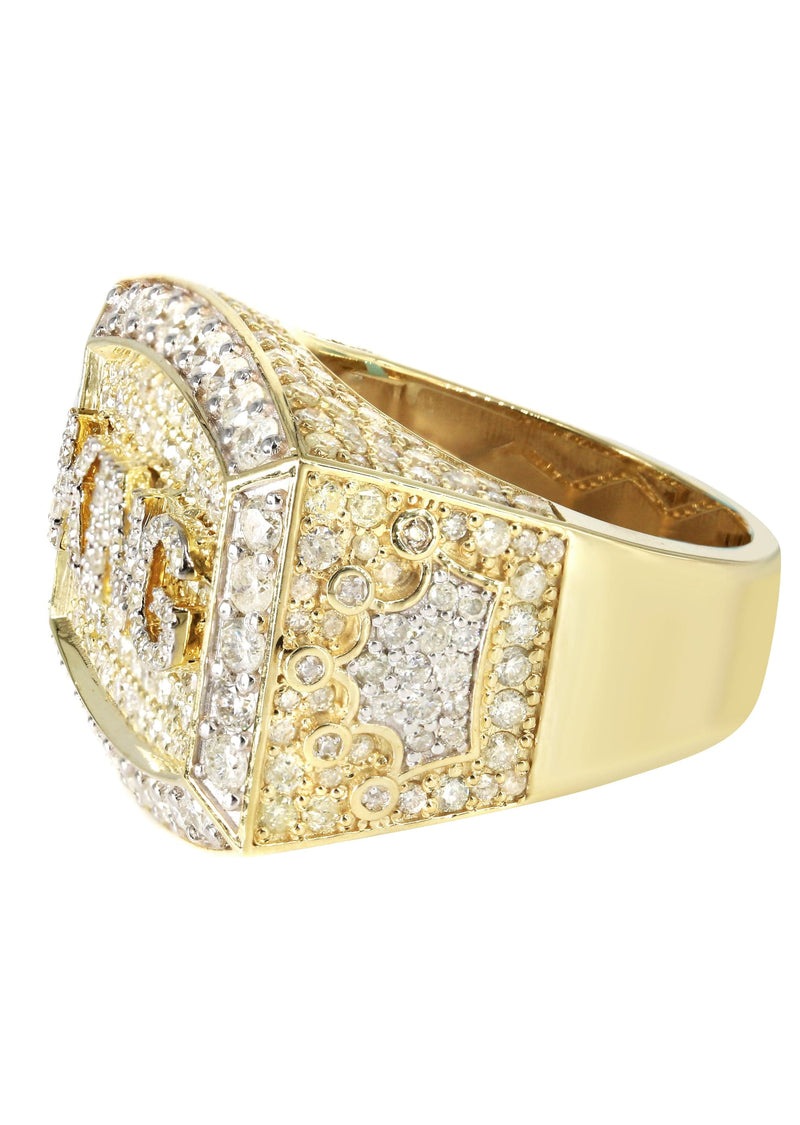 Mens Diamond Pinky Ring  | 5.21 Carats | 14 Grams