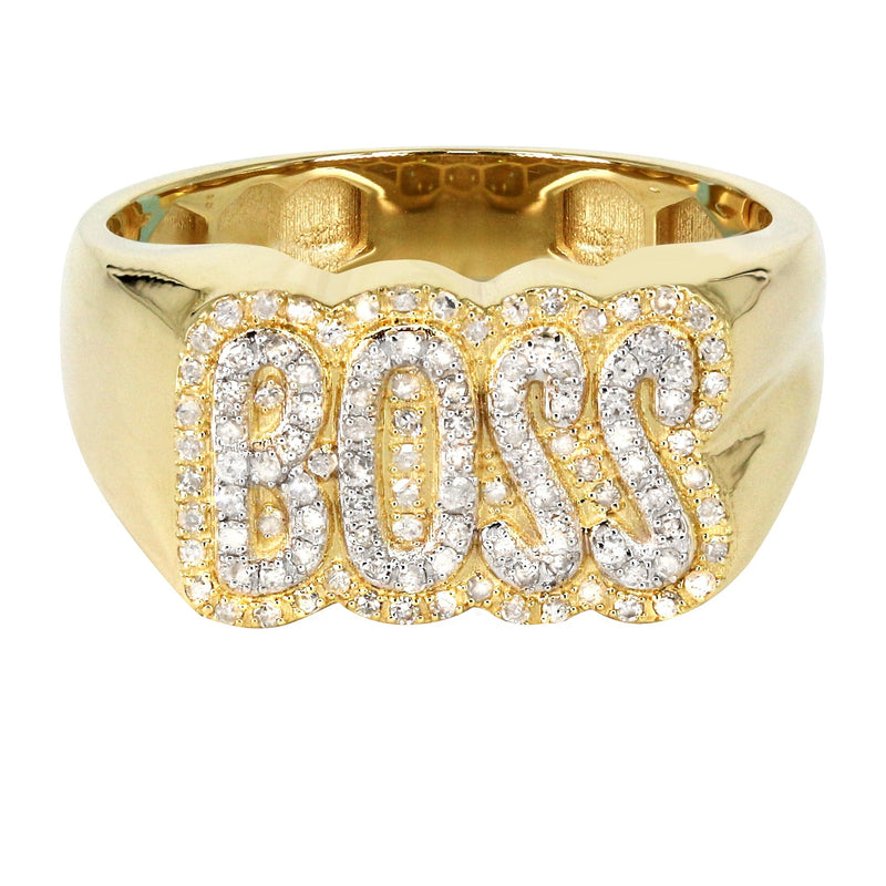 Mens Diamond Pinky Ring  | 0.38 Carats | 7 Grams