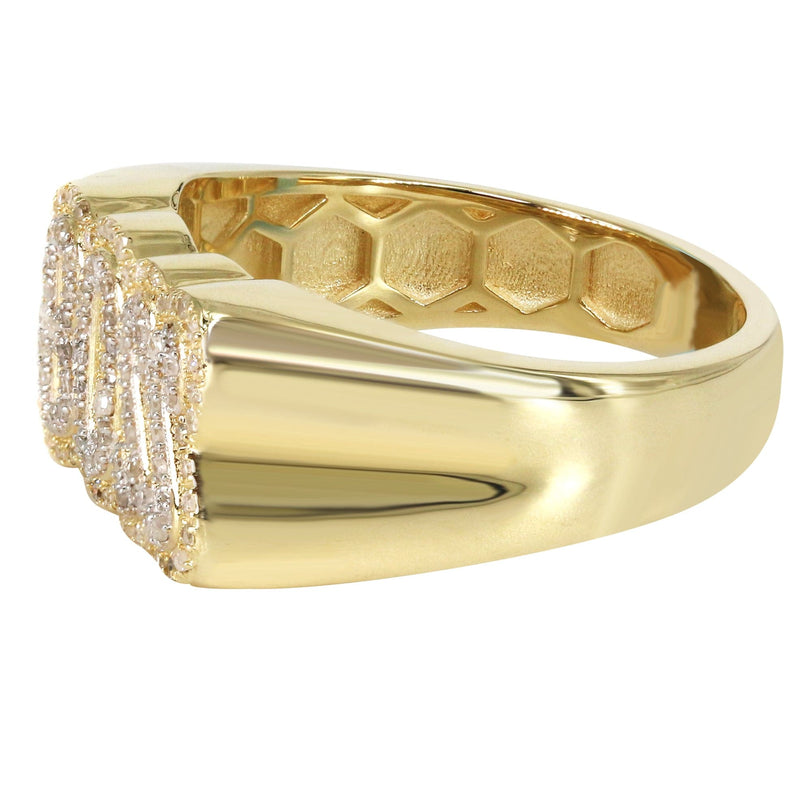 Mens Diamond Pinky Ring  | 0.38 Carats | 7 Grams