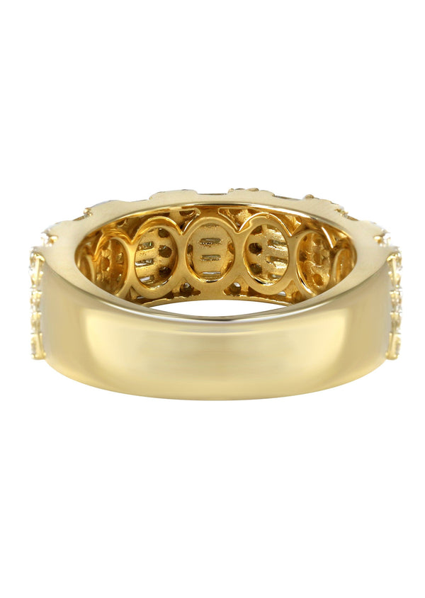 Mens Baguette Diamond Pinky Ring  | 2.47 Carats | 9.1 Grams
