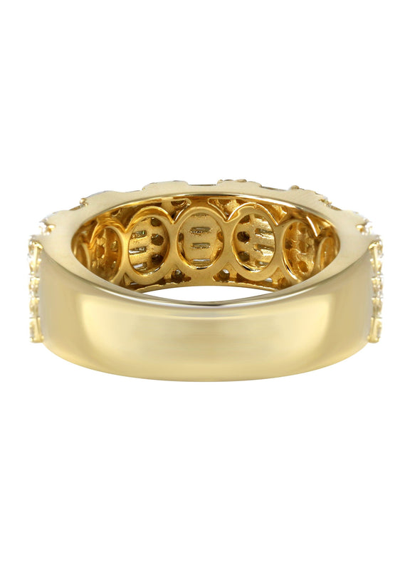 Mens Baguette Diamond Pinky Ring  | 2.47 Carats | 9.1 Grams