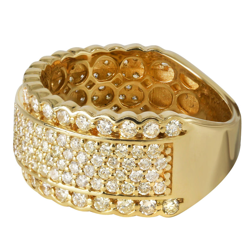 Mens Diamond Pinky Ring  | 2.7 Carats | 9.2 Grams