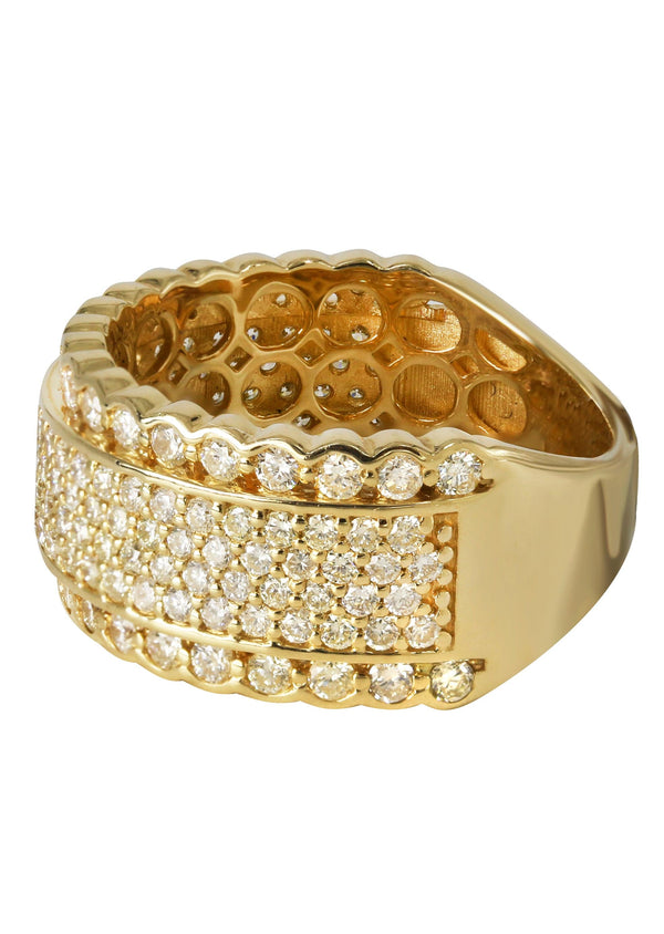 Mens Diamond Pinky Ring  | 2.7 Carats | 9.2 Grams
