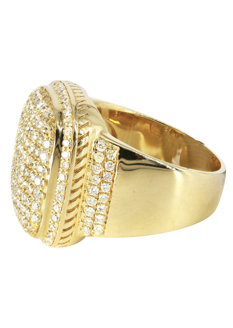 Mens Diamond Pinky Ring  | 2.56 Carats | 14.9 Grams