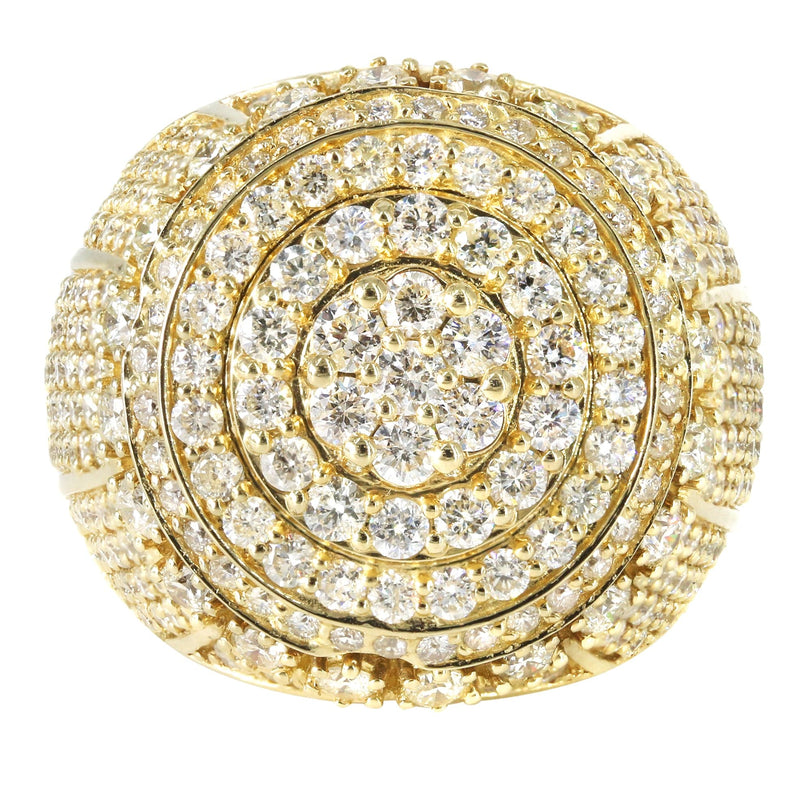Mens Diamond Pinky Ring  | 5.79  Carats | 15.6 Grams