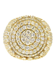 Mens Diamond Pinky Ring  | 5.79  Carats | 15.6 Grams