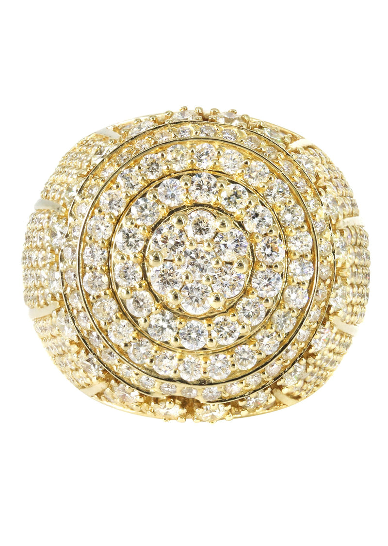 Mens Diamond Pinky Ring  | 5.79  Carats | 15.6 Grams