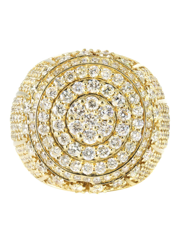 Mens Diamond Pinky Ring  | 5.79  Carats | 15.6 Grams