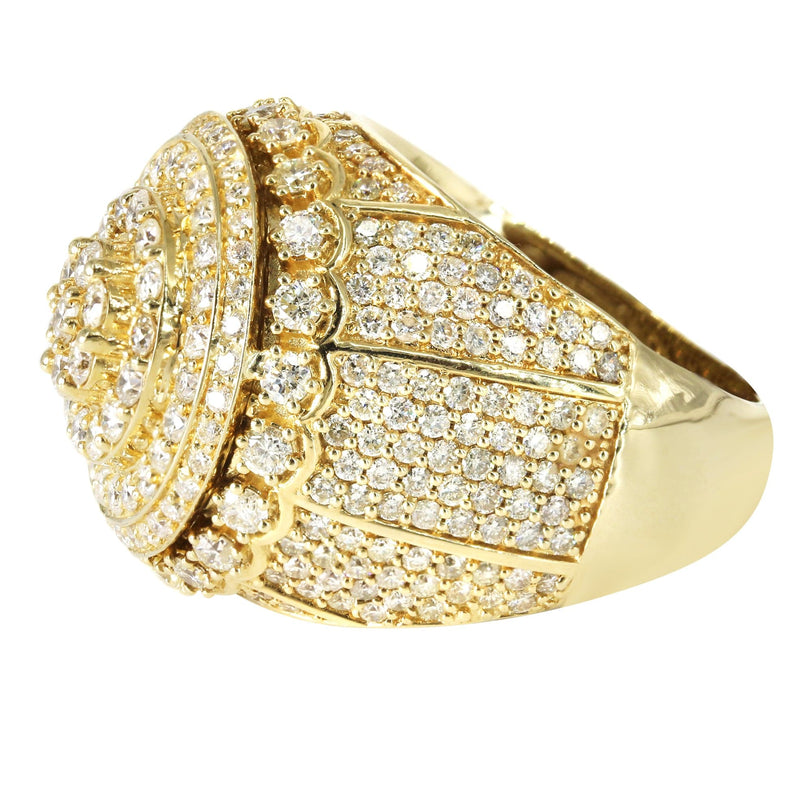 Mens Diamond Pinky Ring  | 5.79  Carats | 15.6 Grams