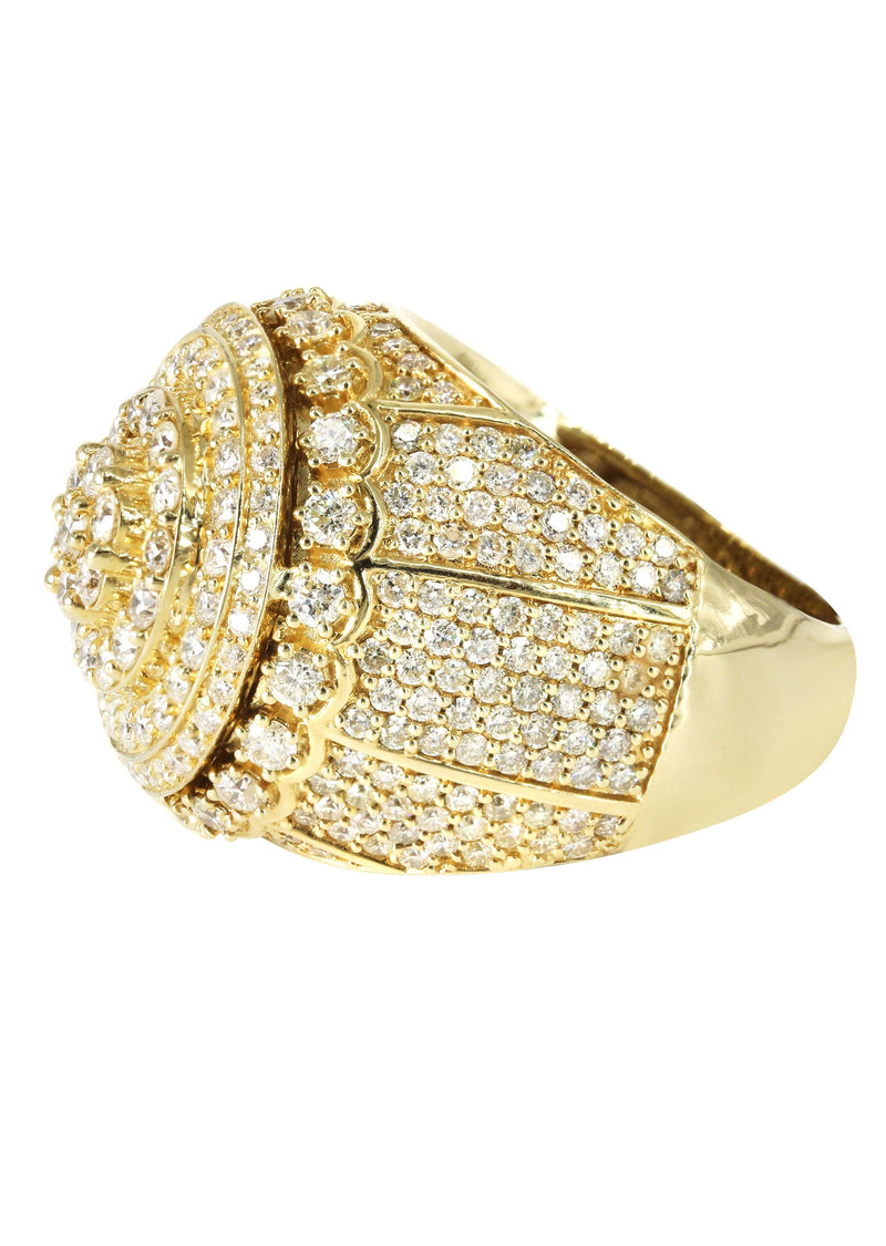 Mens Diamond Pinky Ring  | 5.79  Carats | 15.6 Grams