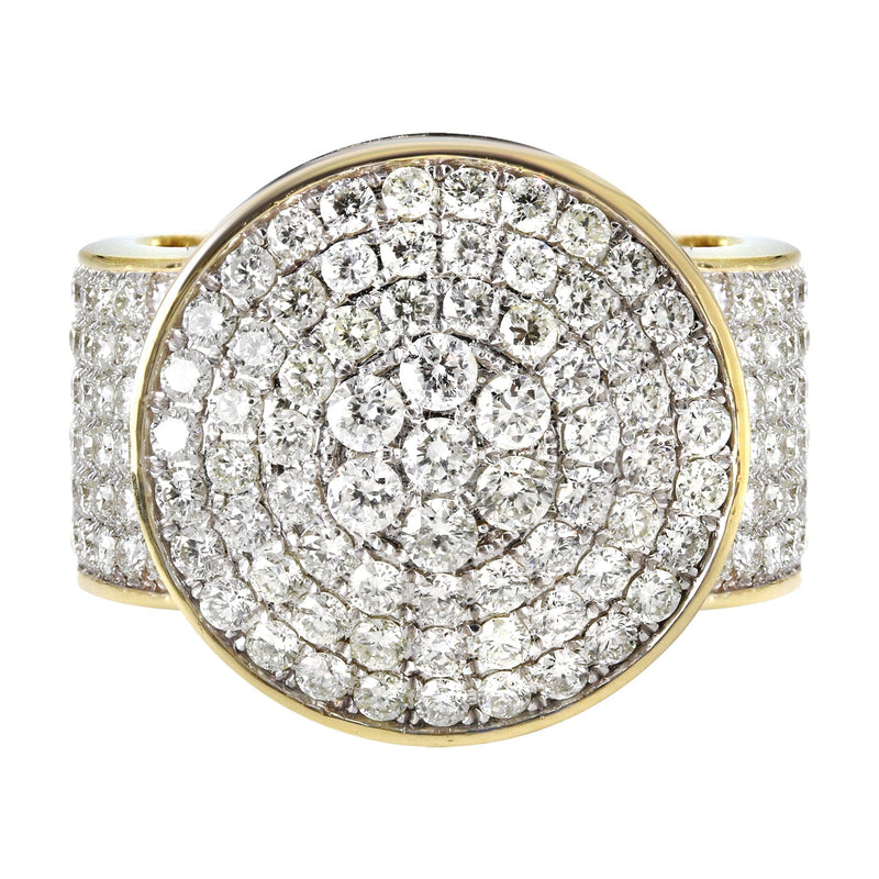 Mens Diamond Pinky Ring  | 3.5 Carats | 12.2 Grams