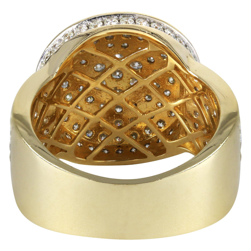 Mens Diamond Pinky Ring  | 3.5 Carats | 12.2 Grams